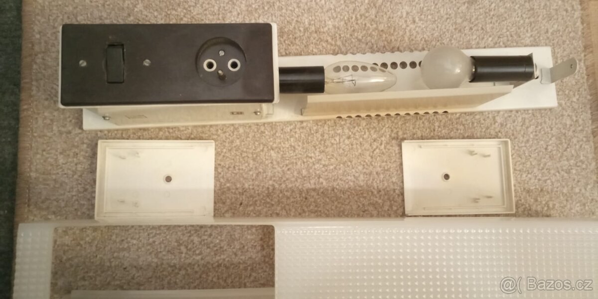 Staré retro kuchyňské světlo Pokrok Žilina - 2