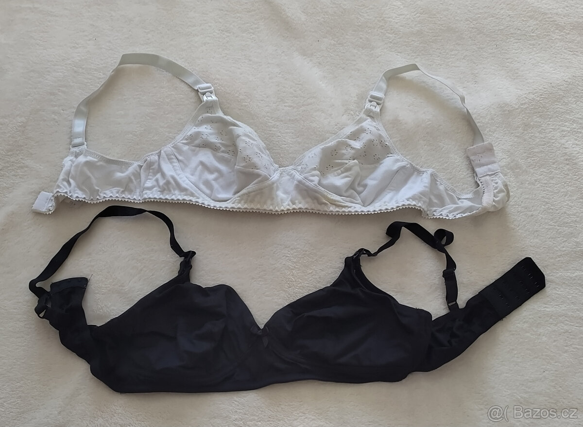 Těhotenské legíny a kojící podprsenky vel. L - 2