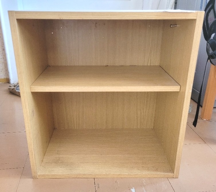 Skříňka s poličkou - otevřená, buk - lamino. - 2