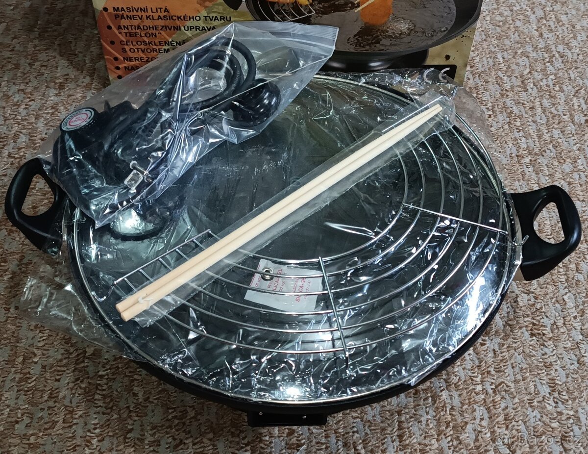 Pánev Hestia WOK NOVÁ, SEW-36 Elektrická - 2