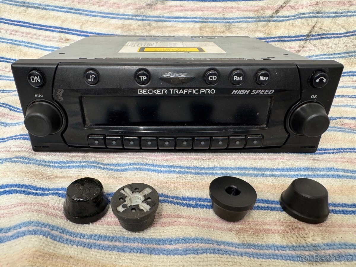 Autorádio Becker náhrada nové ovladače knoflíky - 2