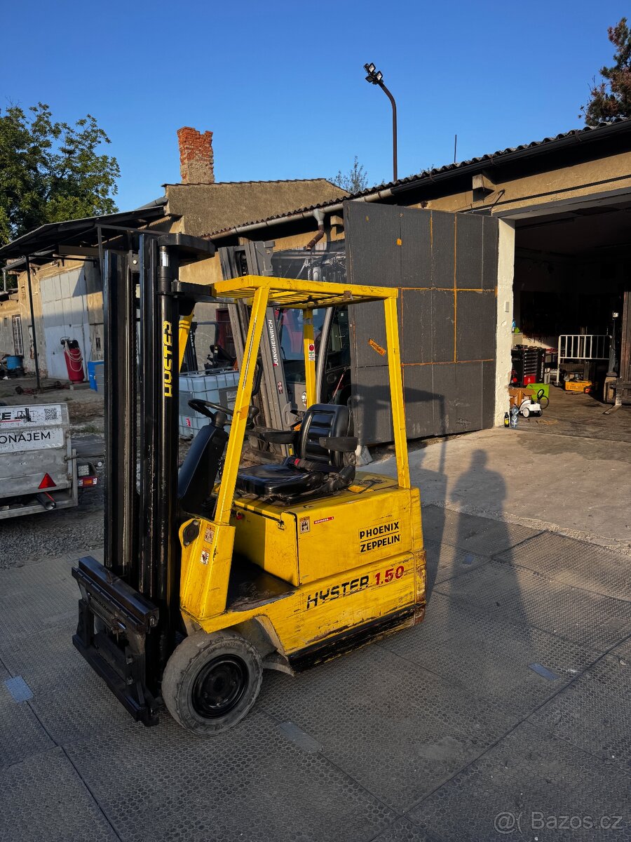 Vysokozdvižný vozík HYSTER A1.50XL Za 59.000kč - 2
