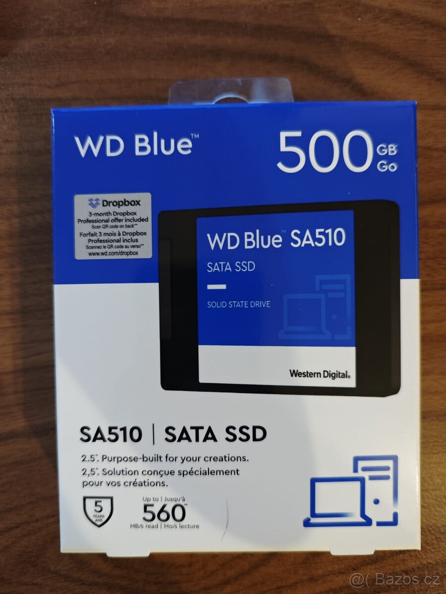 SSD úplně nové, nerozbalené. 500gb, 1tb, 2tb - 2