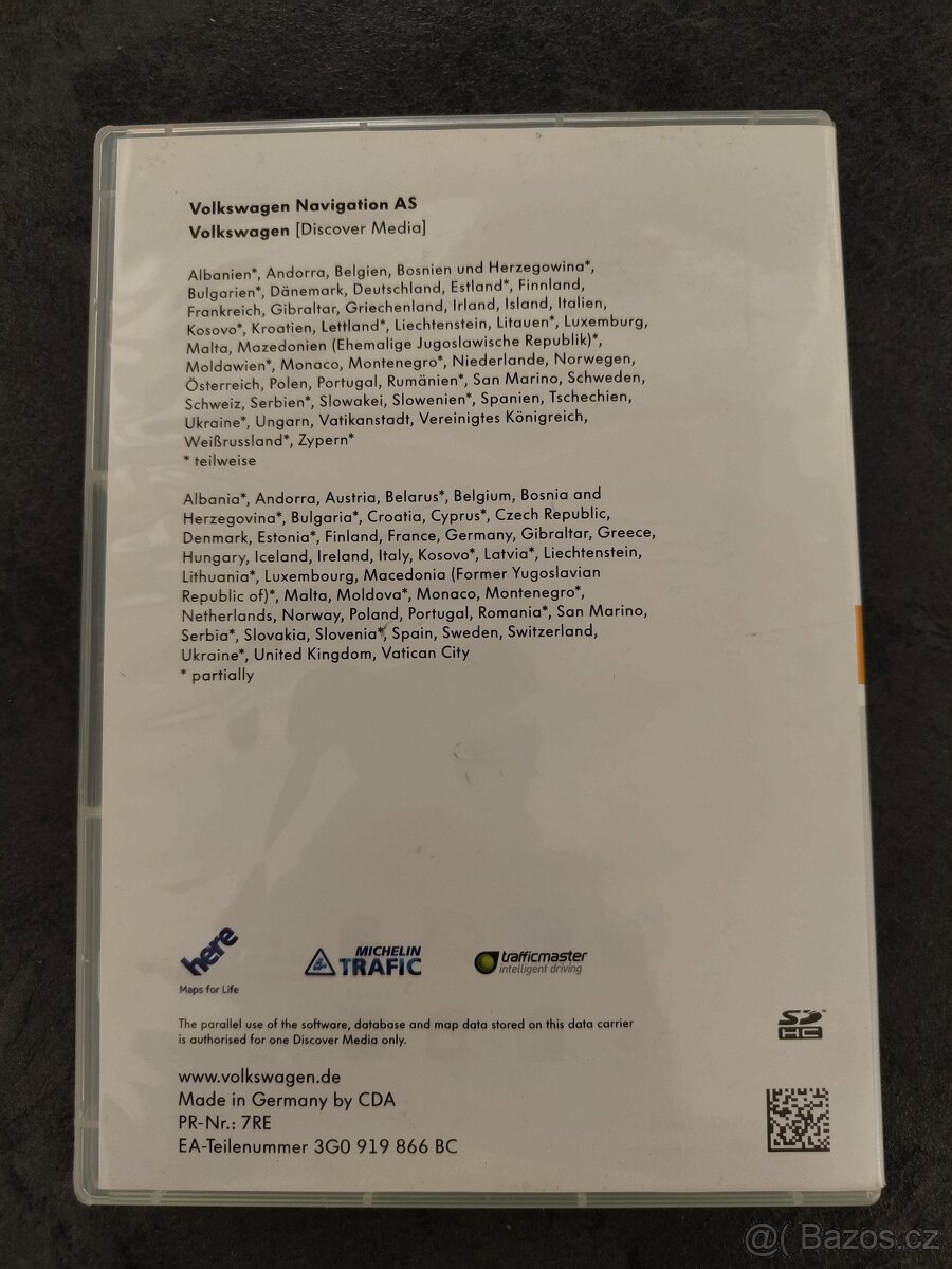 Navigační SD karta Volkswagen AG - 2