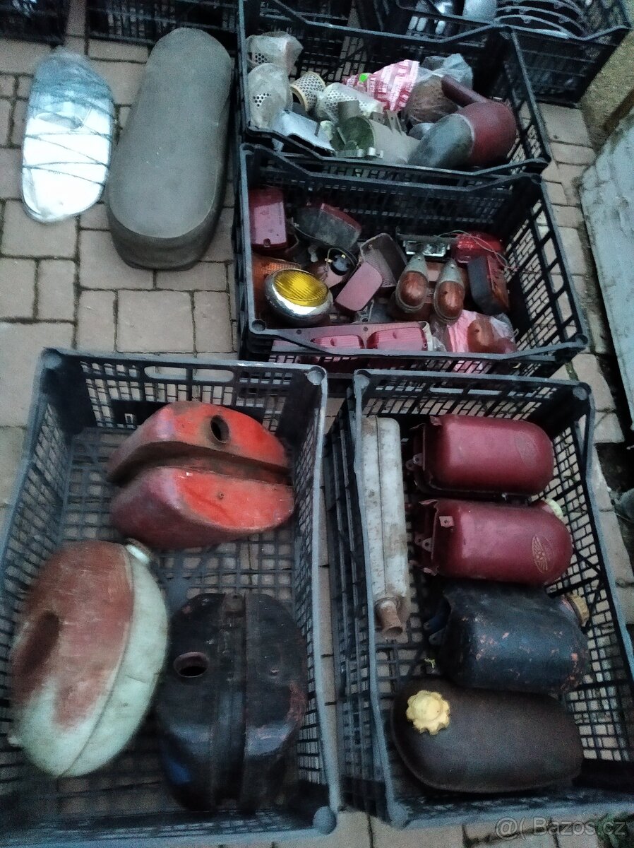 Jawa díly, motory - 2