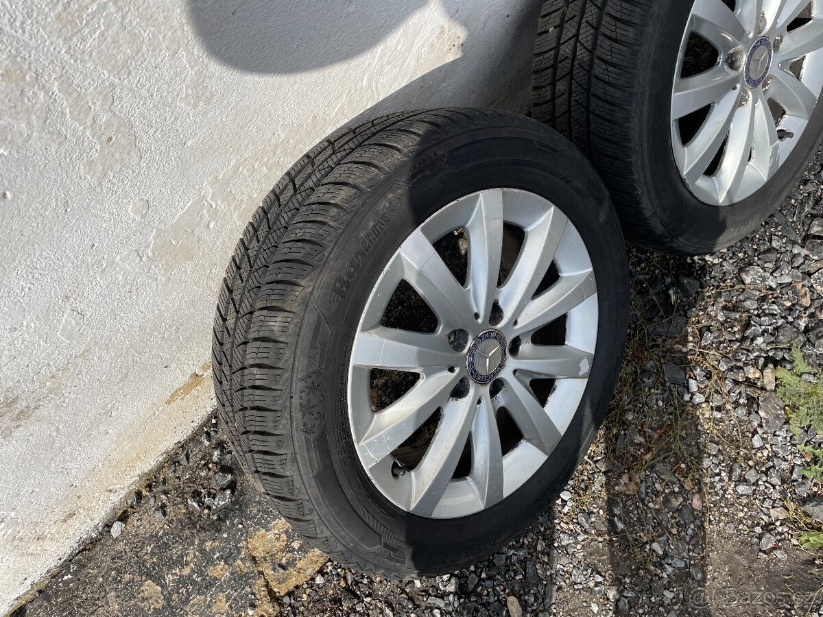Mercedes-Benz W246 B sada zimní kola 205/55R16 - 2