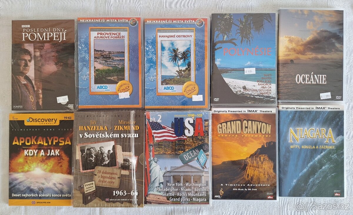 Prodám sbírku dokumentárních filmů na DVD - 2