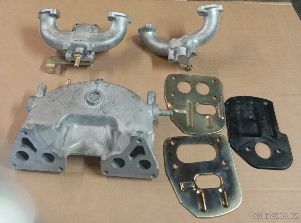 Sací potrubí+ plechy pod karburátor na Škoda - 2