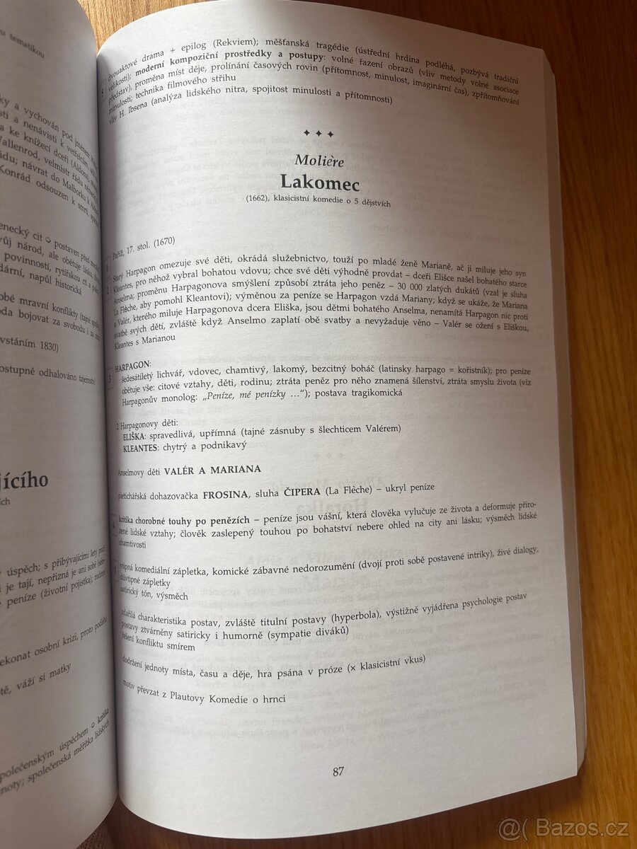 Český jazyk a literatura - k maturitě a přijímacím zkouškám - 2