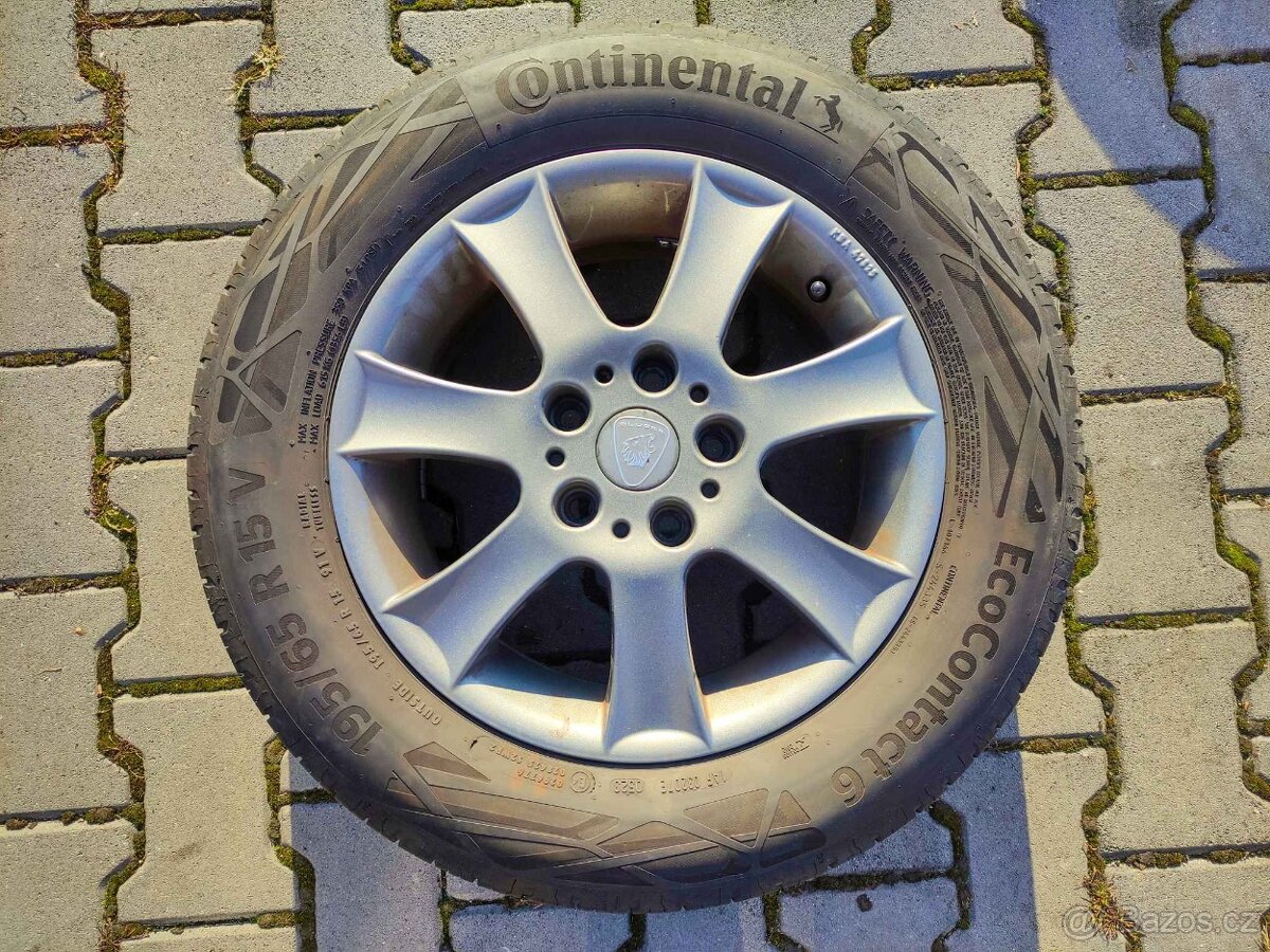 ALU LITÁ KOLA VW GOLF 7,OCTAVIA III 5x112,195/65/15 - 2