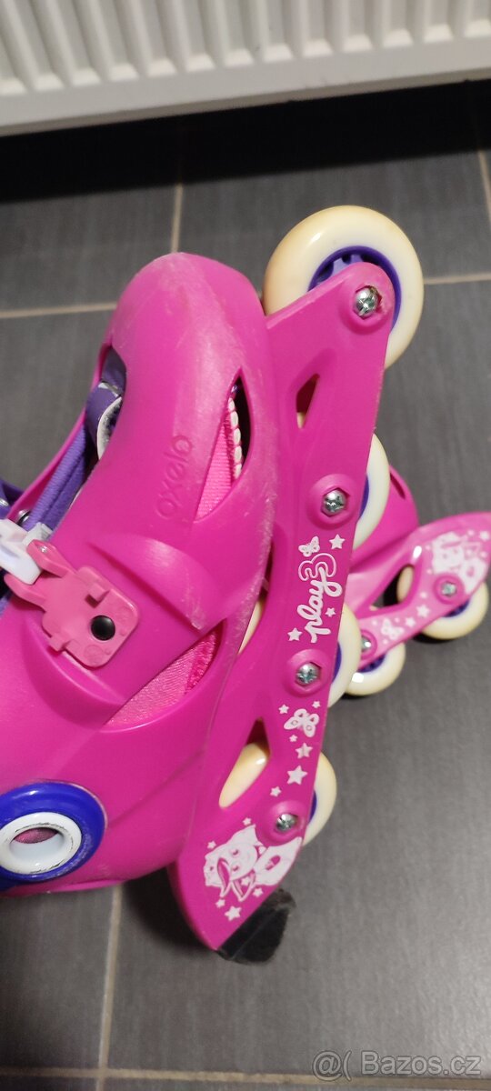 Dívčí kolečkové brusle 32-34 - 2