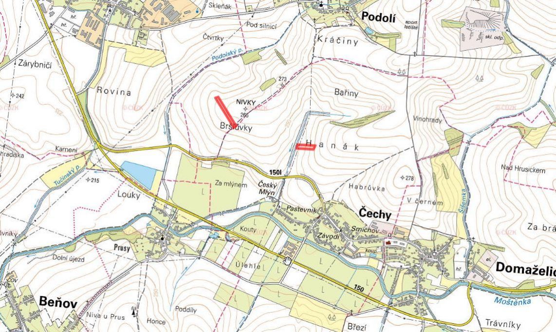 Zemědělská půda, prodej, Podolí, Přerov - 2