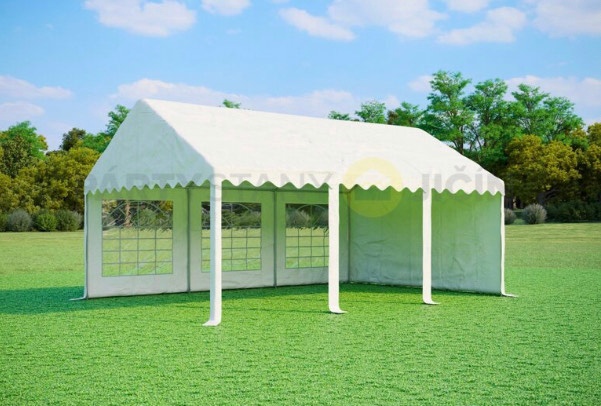 Párty stan 4x6 m PVC Standard Ohnivzdorný. - 2