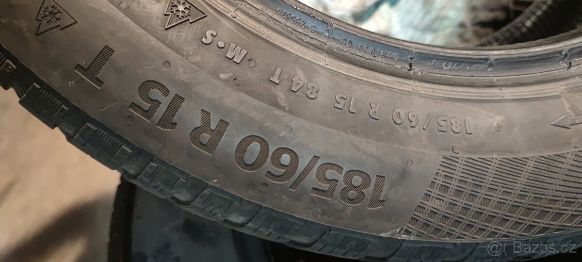 2x zimní 185/60/15 - 2