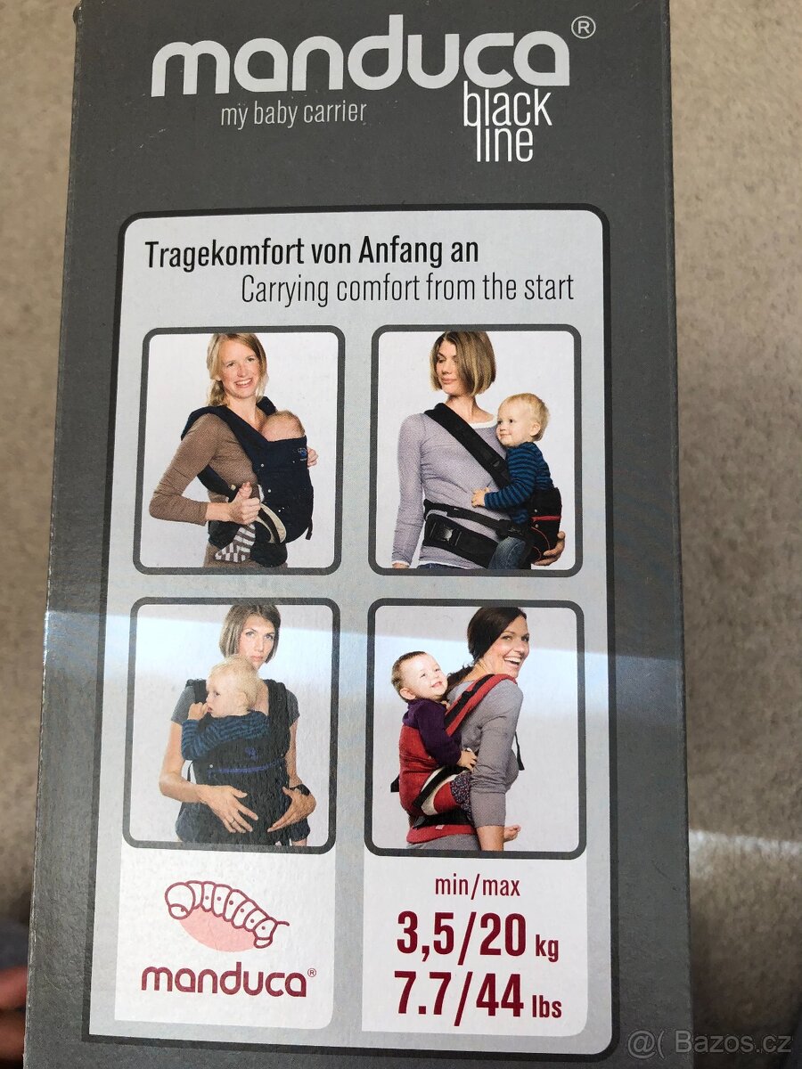 Manduca Black Line Absolute Blue - 2