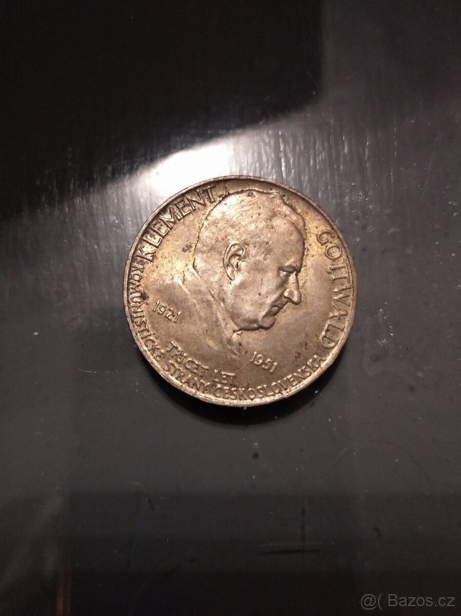 Stříbrná 100 koruna - 2