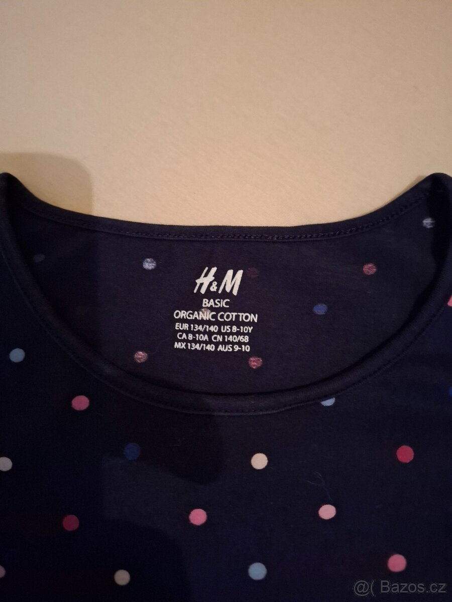 Dívčí šaty H&M, vel. 134/140 - 2