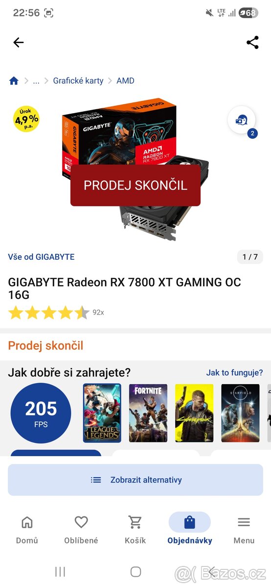 Herní PC Ryzen 5700x, Rx 7800XT - 2