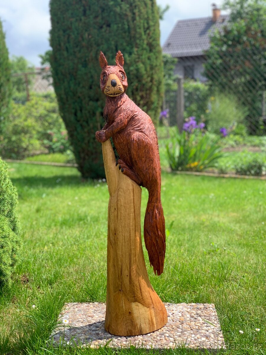 Dřevěná socha - 2