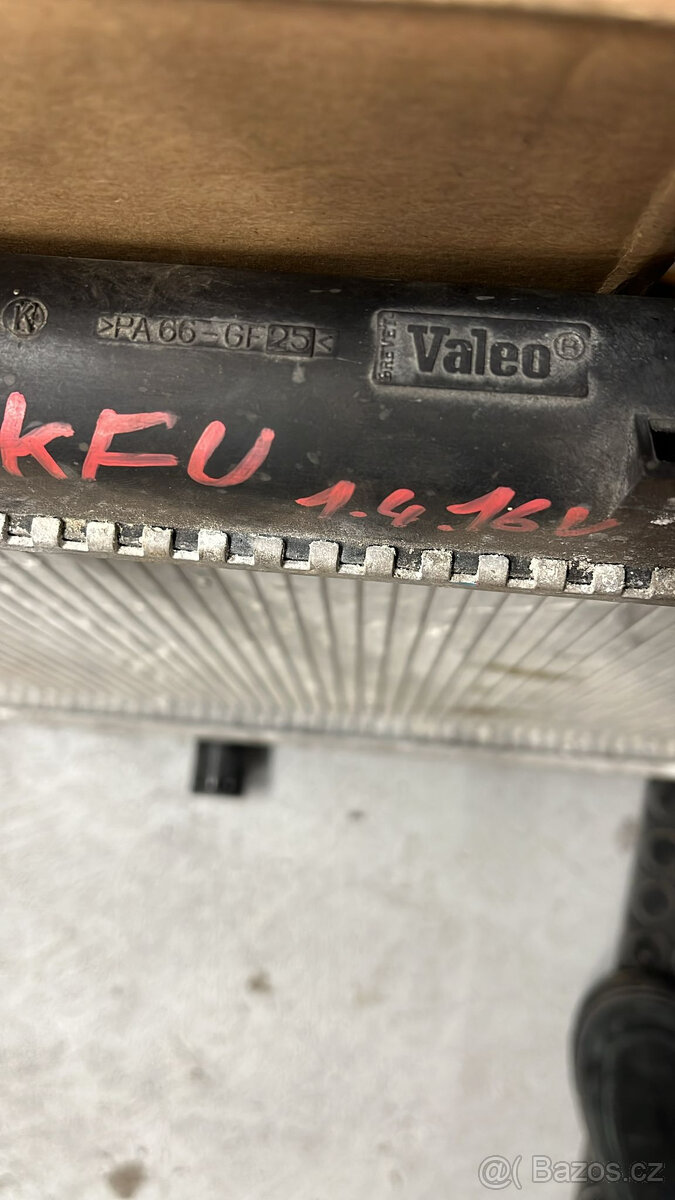 Chladič motoru Valeo 1.6 16V (KFU) - 2