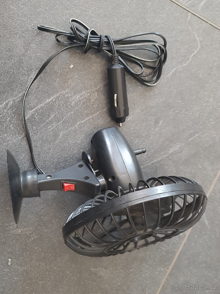 přenosný ventilátor 12v - 2