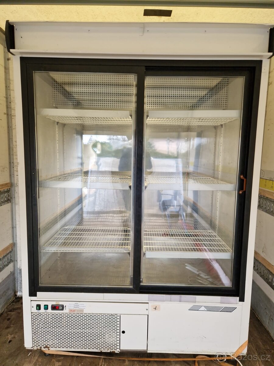 Dvojitá prosklená lednice 2 Ks - 2