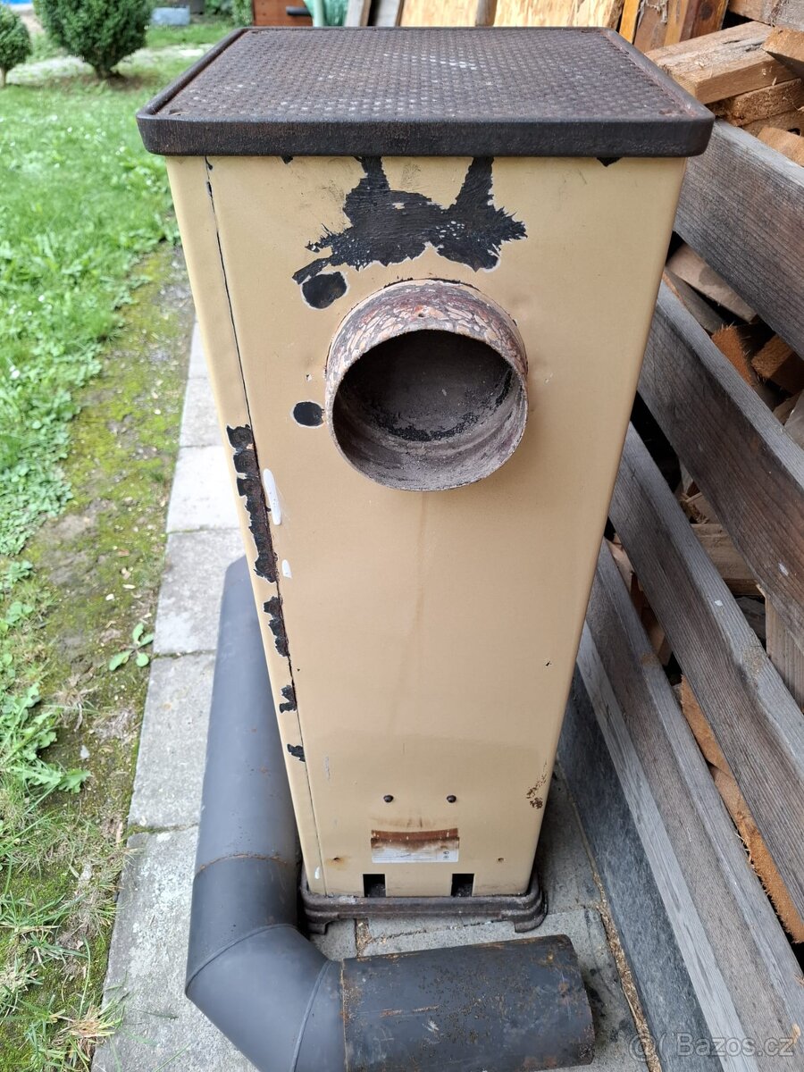 Krbová kamna Thorma Bozen B béžová - 2
