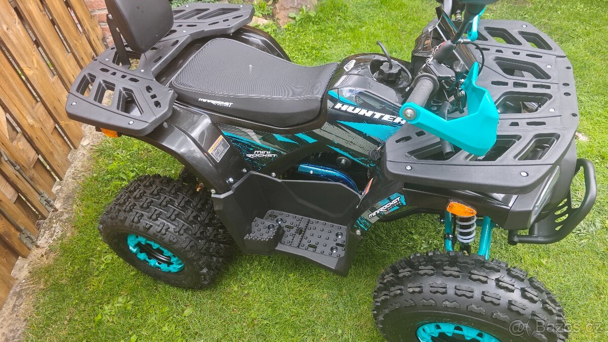 Nová dětská čtyřkolka pro větší děti 125ccm -modrá