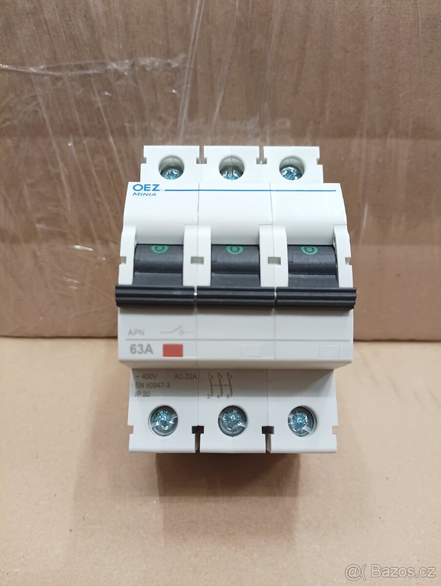 Páčkový výkonový spínač OEZ APN 63A-3 #27 - 2
