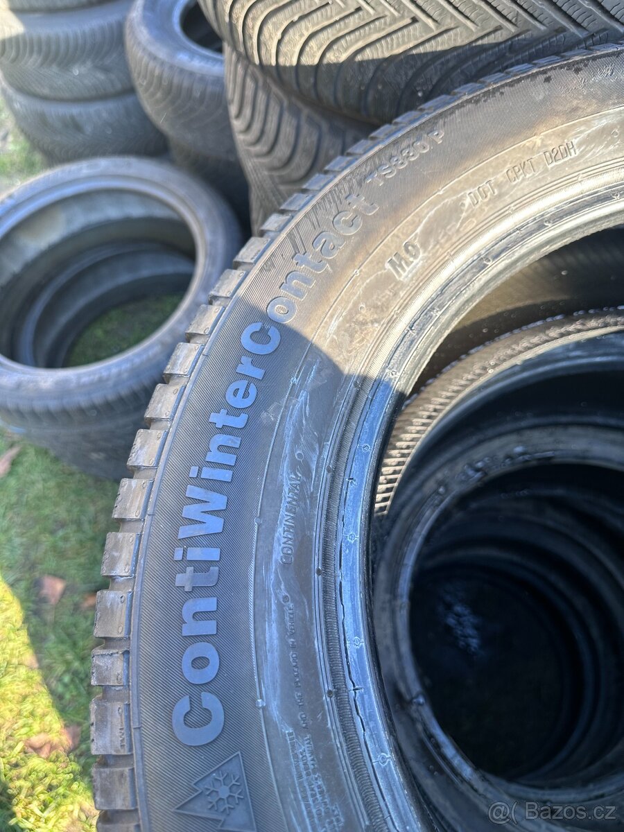 Zimní 2ks pneu 215/60 R17 - Continental - 2