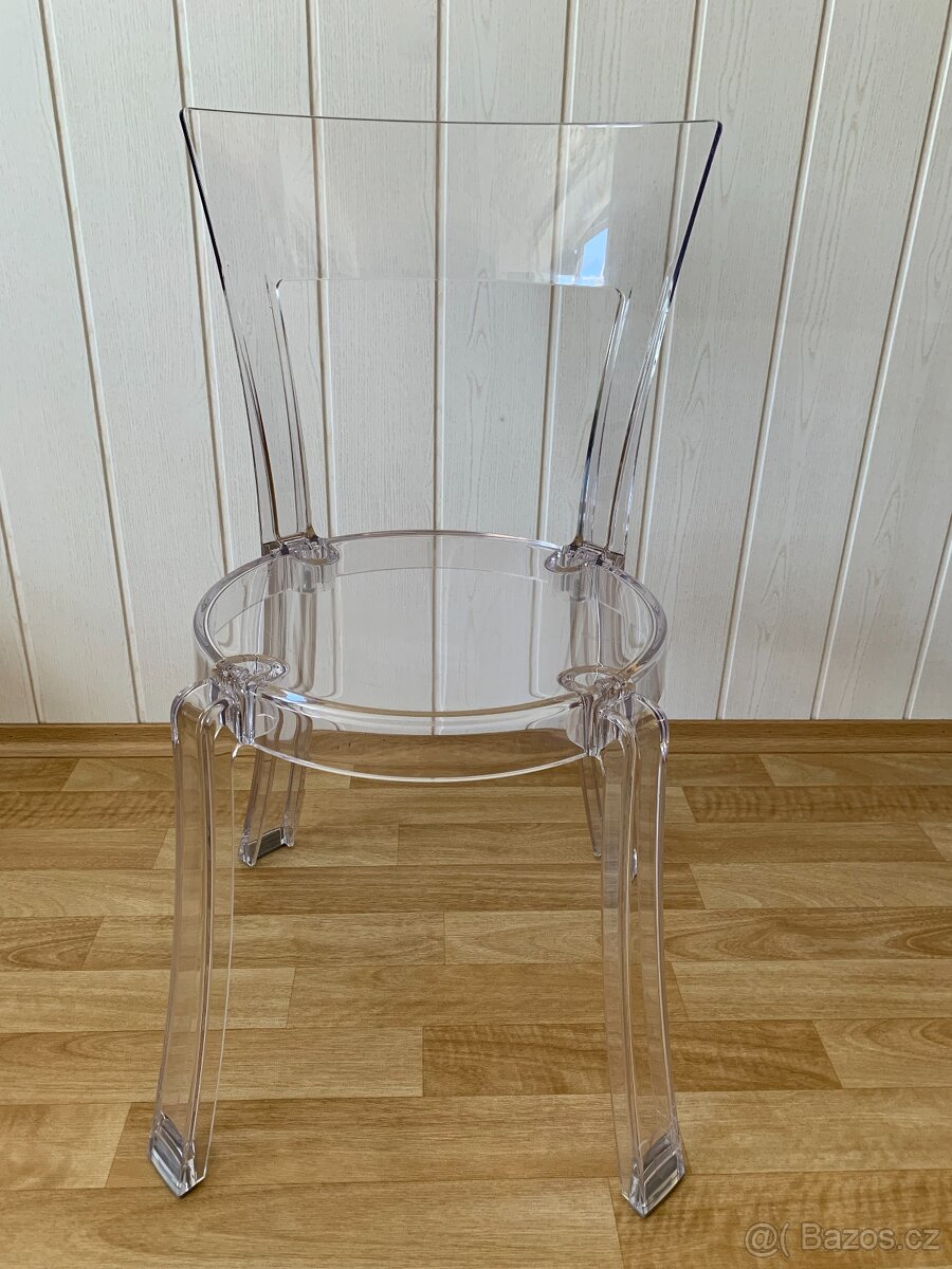 Kuchyňské průhledné židle - 2