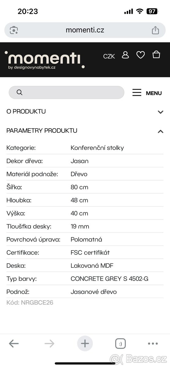 konferenční stolek - 2