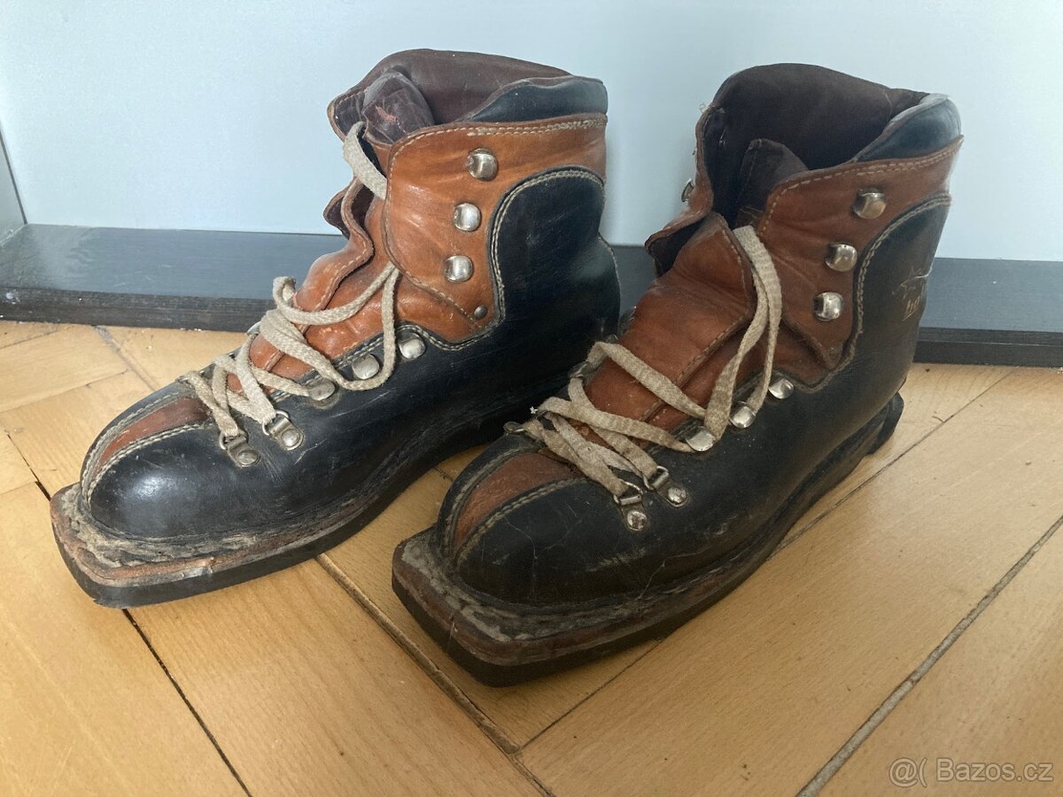 Starožitné boty Botas na běžky / na lyže - 2