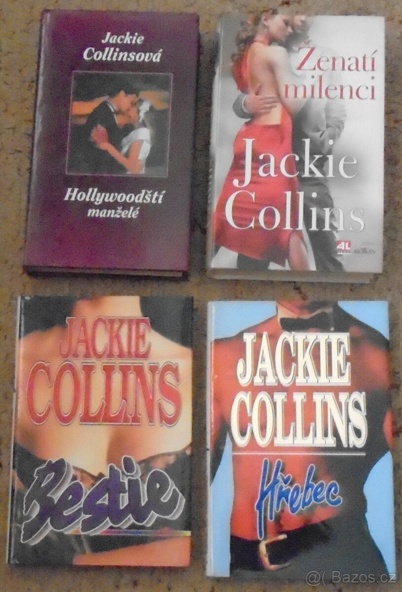 knihy - autorka Jackie Collins - 2