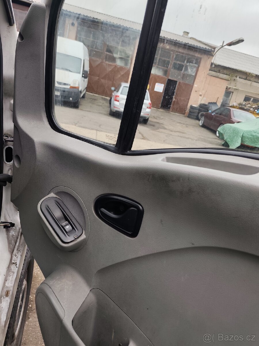 Dveře Renault Master, kompletní , ustrojené, - 2