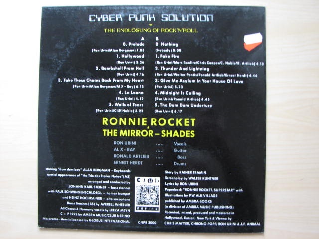 Ronnie Rocket & The Mirror-Shades – Cyber Punk Solution - 2