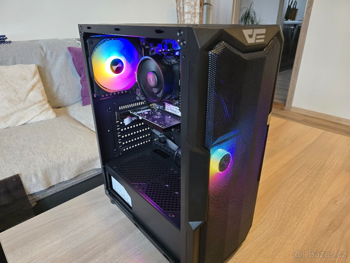 Nové kancelářské PC Ryzen 5,16Gb Corsair, GT610, W11 Pro - 2