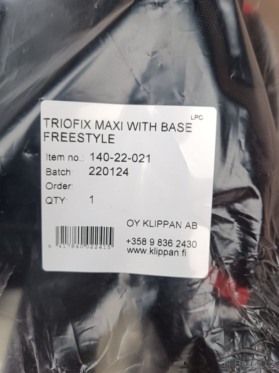 Prodám dětskou autosedačka Klippan Triofix Maxi Freestyle - 2
