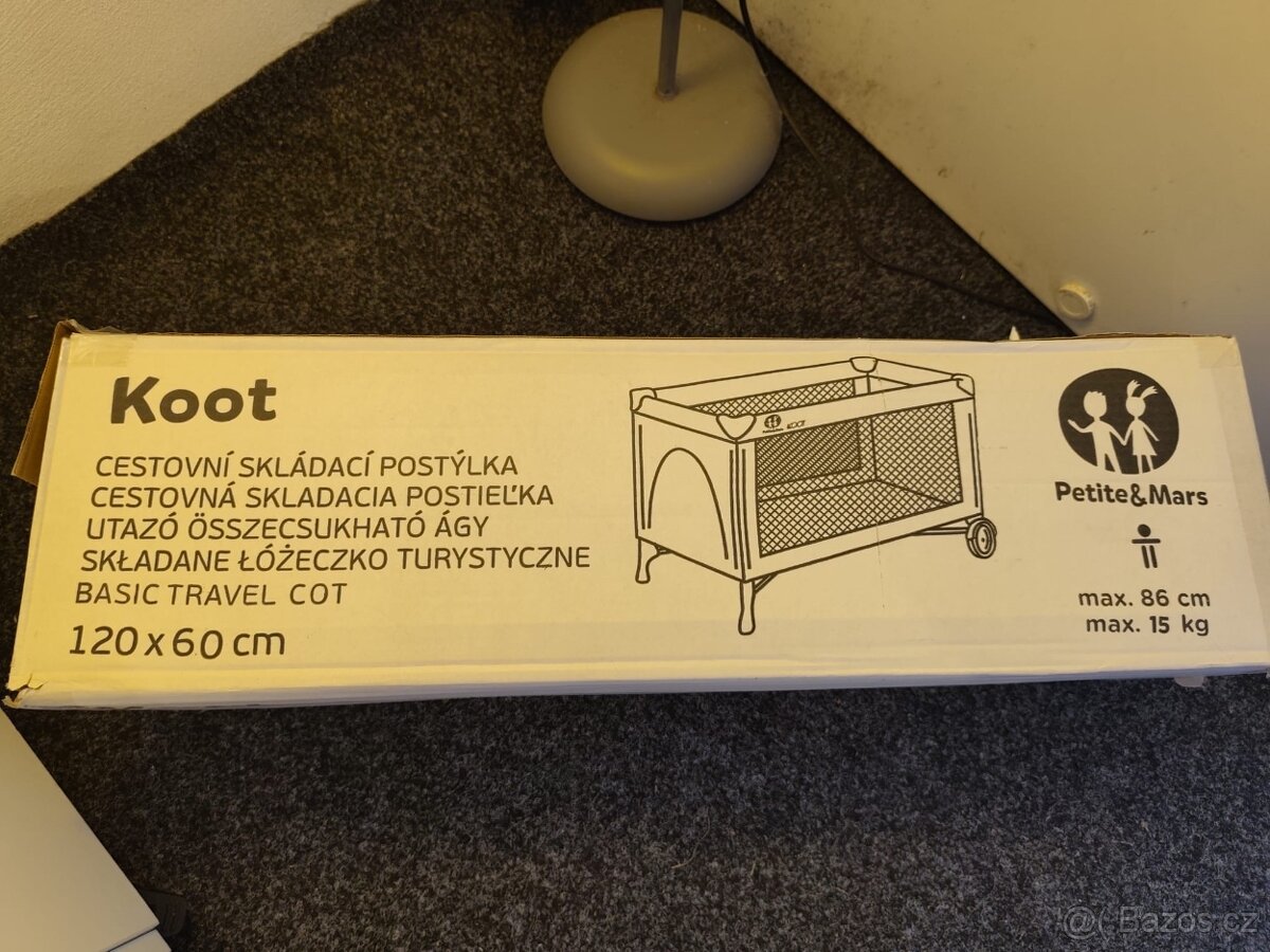 Cestovní skládací postýlka - 2