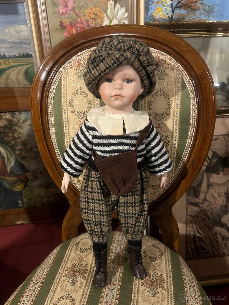 Porcelánová panenka (kluk) 50cm - 2
