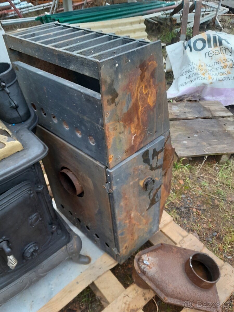kamna na dřevo krbová - 2
