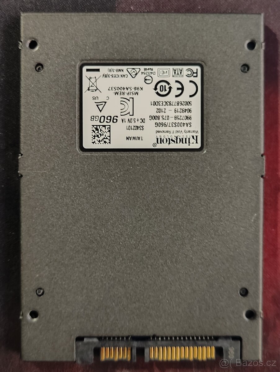 Ssd 2.5 SATA 960gb Kingston SA400S37 - 2