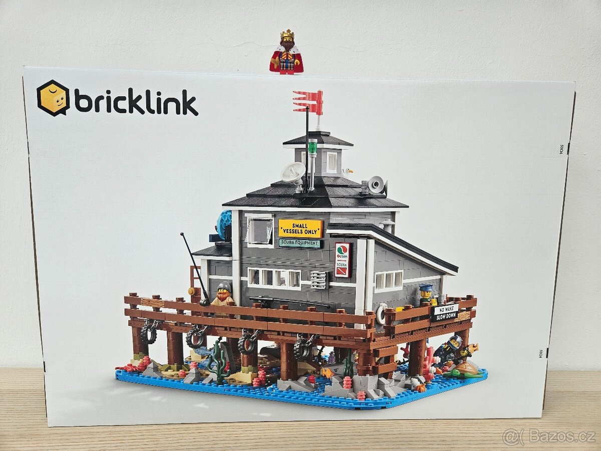 LEGO Bricklink 910040 Kancelář správce přístavu - 2