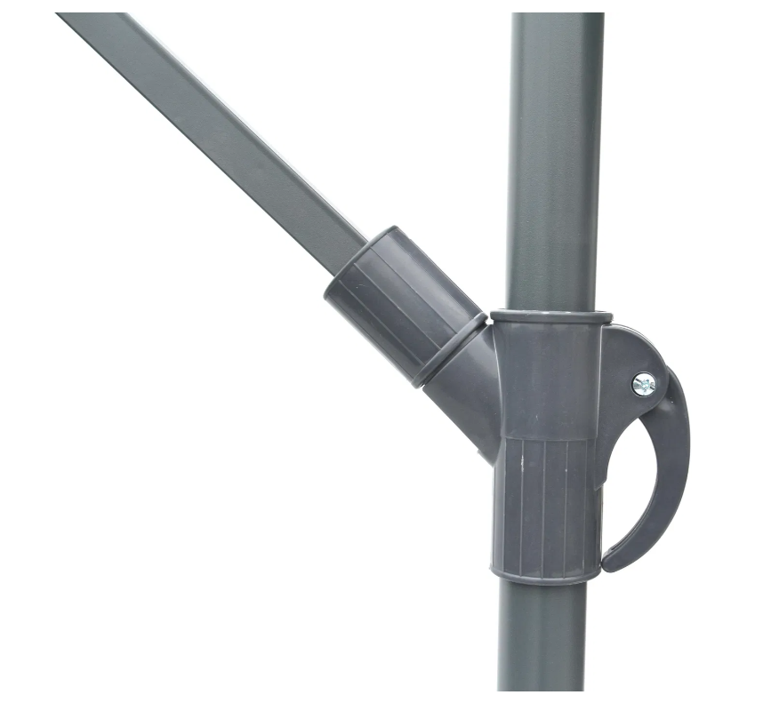 ROJAPLAST Slunečník zahradní boční, 270 x 270 cm, barva terr - 2