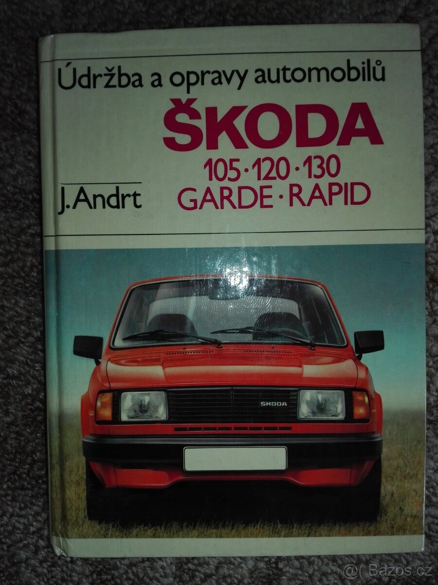 Prodám tyto dobové knihy k údržbě automobilů Škoda - 2