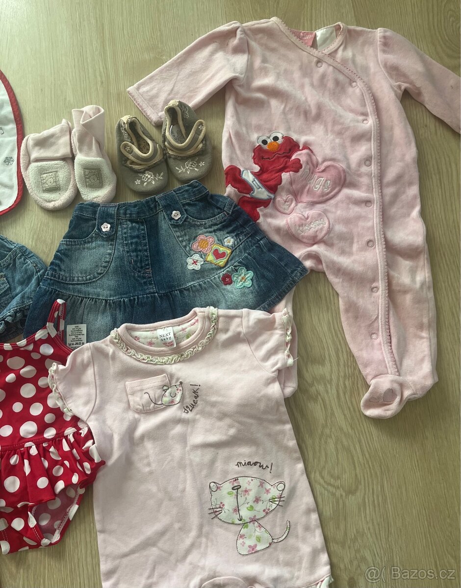 Letní značkový set holčička 0-6m - 2