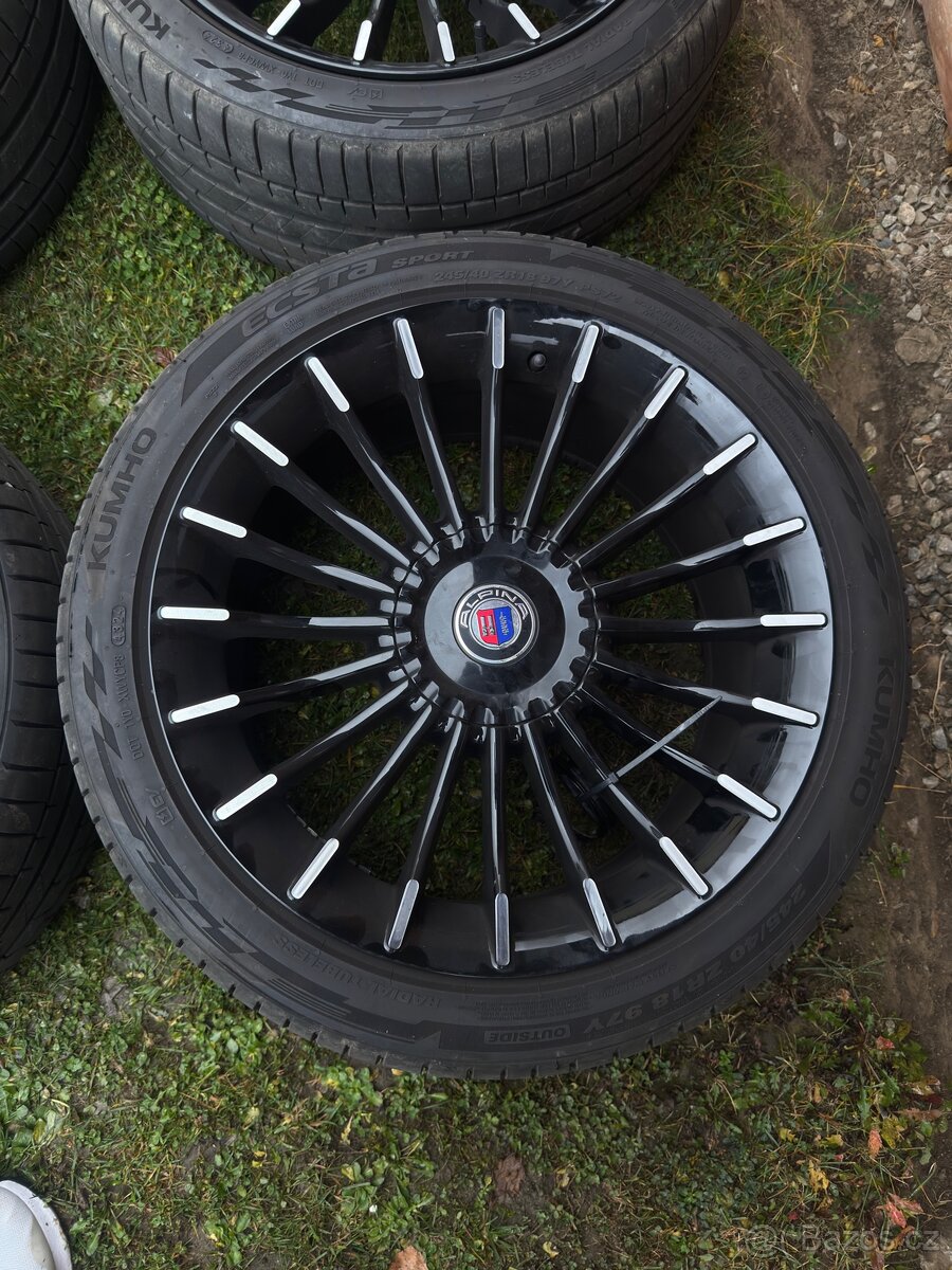 Alu kola 5x120 r18 replika Alpina - 2
