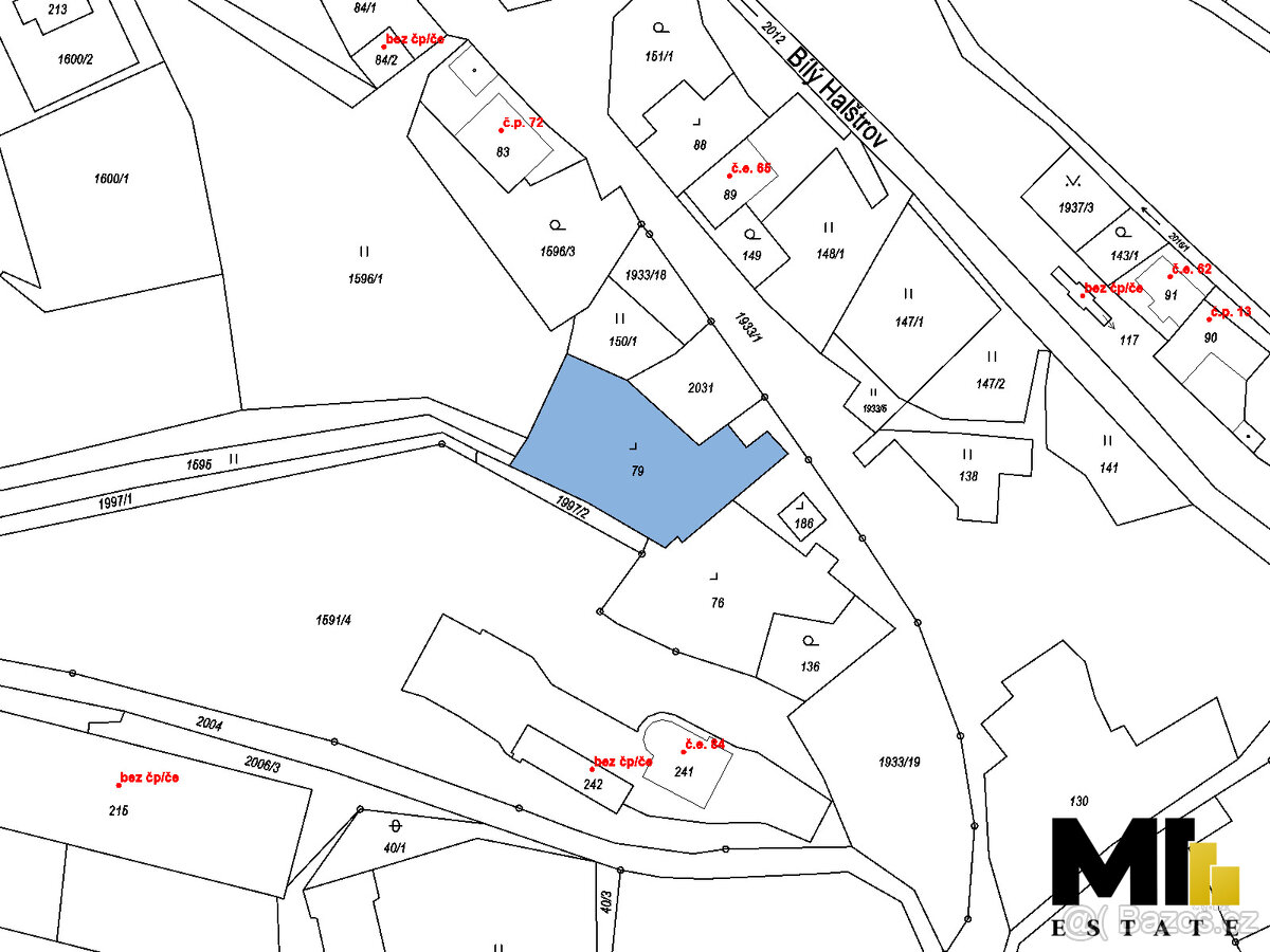 Prodej stavebních pozemků v obci Dolní Paseka o celkové výmě - 2