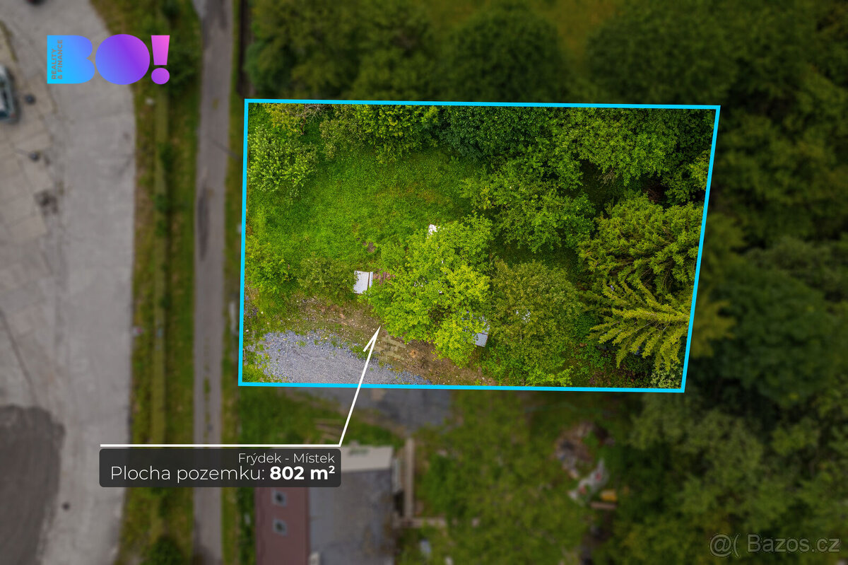 Prodej pozemku 802 m², ul. Svazarmovská, Frýdek - Místek - 2