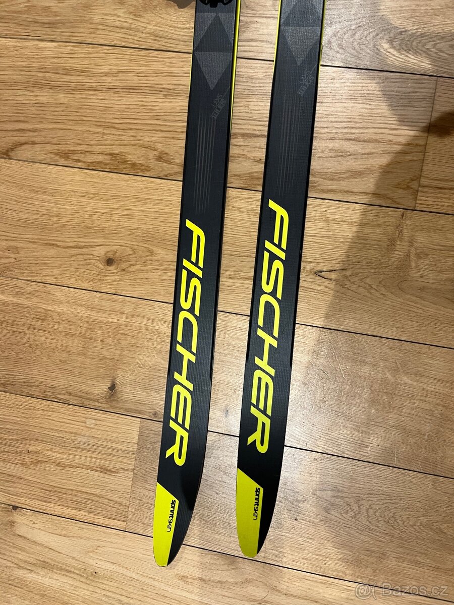 DETSKE BEZKY FISCHER SPRINT SKIN + VAZANI - 2